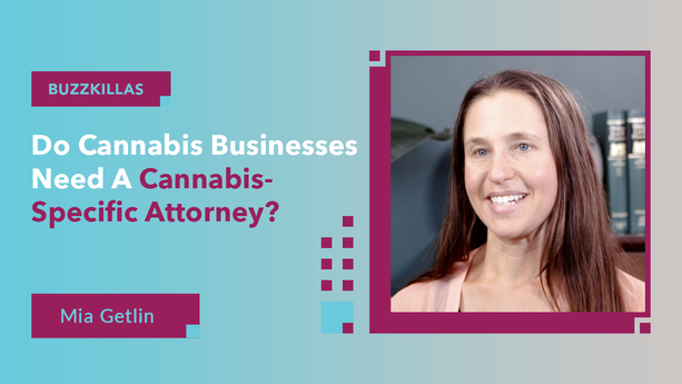Mia Getlin On Whether You Need A Cannabis-Specific Attorney